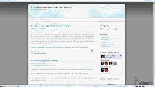 Suscripción a RSS usando Google Reader