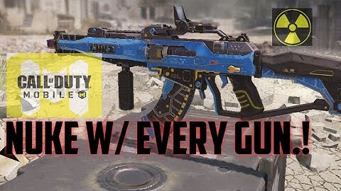 Nuke with Every Gun in Call of Duty Mobile.! AK47 Assault Rifle