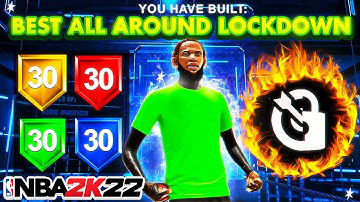 *NEW* BEST PERIMETER LOCKDOWN BUILD IN NBA 2K22 SEASON 3 + BEST BADGES! BEST All AROUND LOCK BUILD!