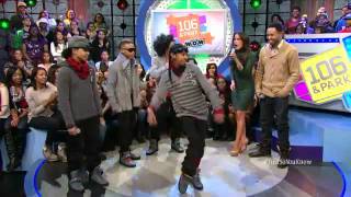 MINDLESS BEHAVIOR freestyles on 106&&park