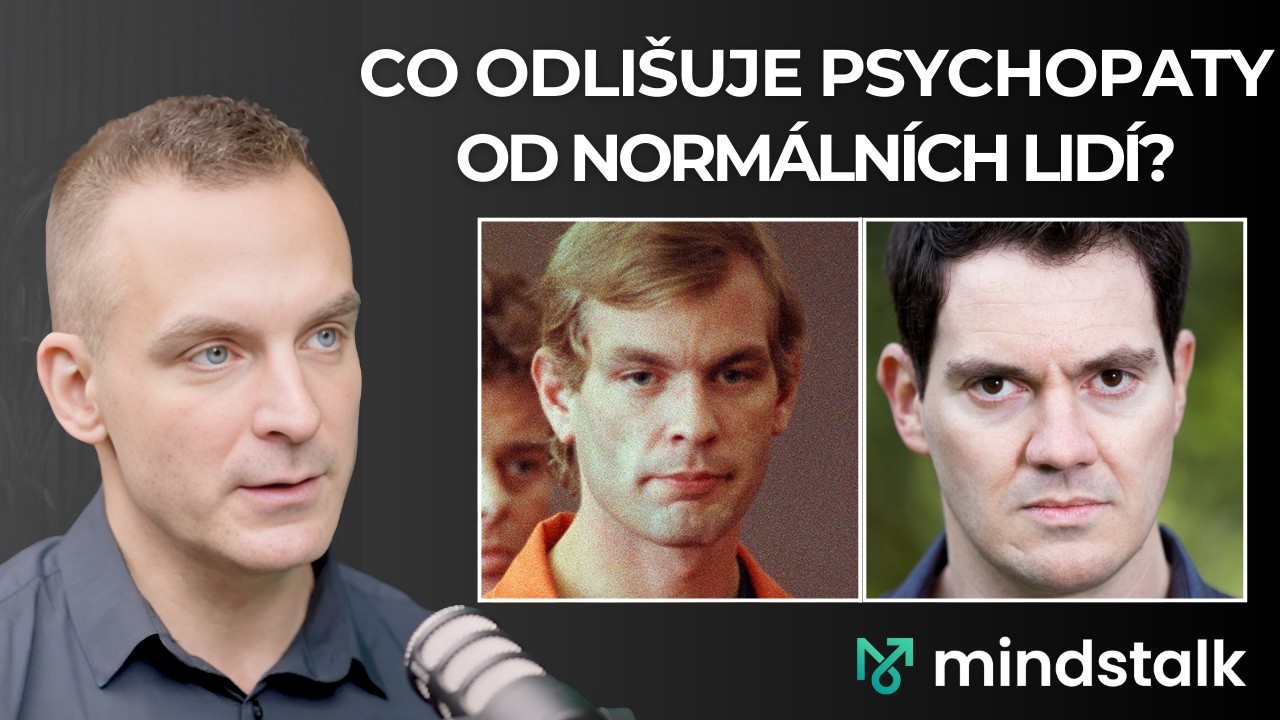 RADEK PTÁČEK: Co odlišuje psychopaty od normálních lidí. Můžeme nějak poznat psychopata? | mindstalk