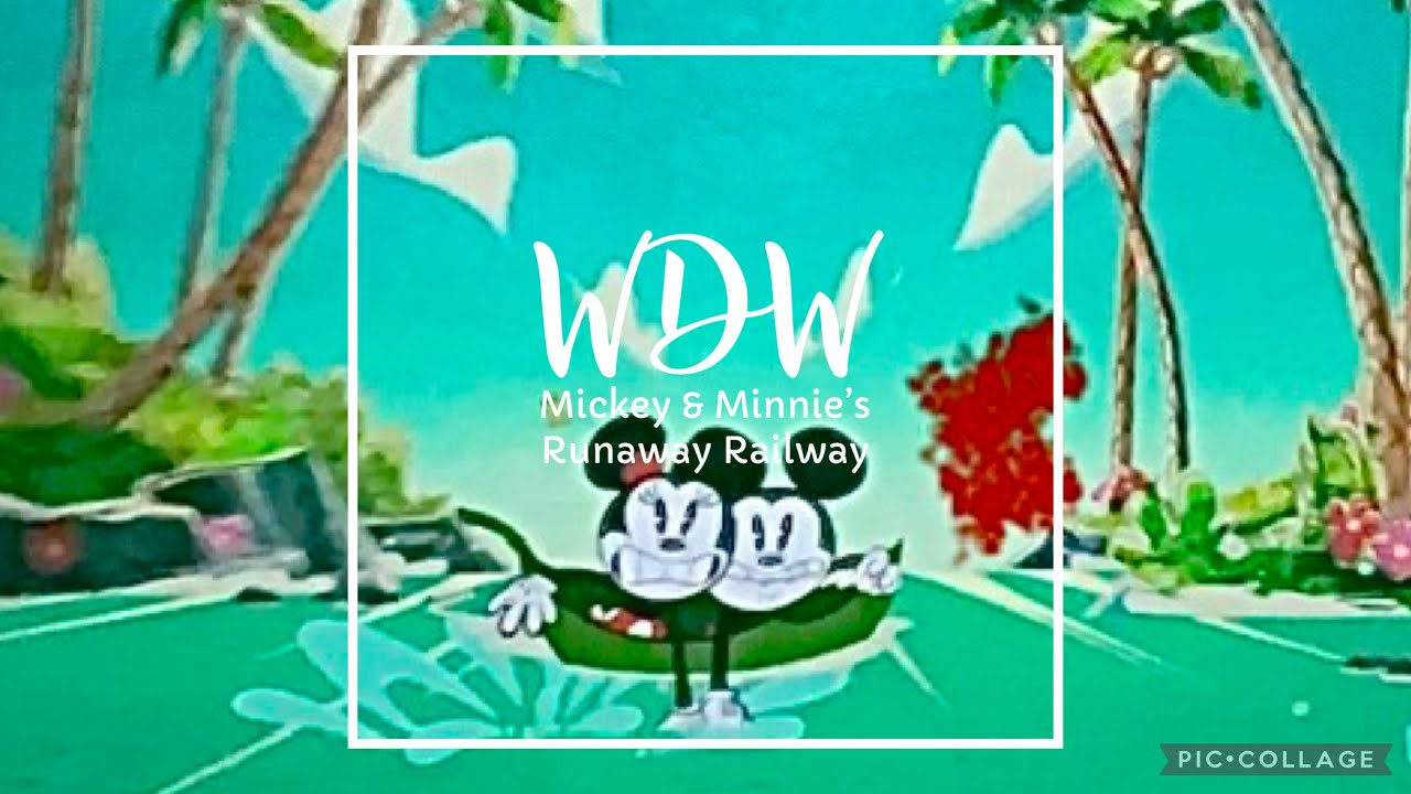 【WDW】ミッキーとミニーのランナウェイ・レイルウェイ/Mickey & Minnie’s Runaway Railway