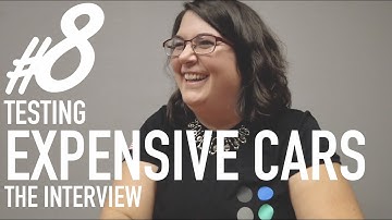 AMEC Vehicle Testing - Nadia´s Interview / Testing Expensive Cars!