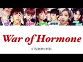 【日本語字幕/歌詞/カナルビ】War of Hormone (호르몬 전쟁/ホルモン戦争)-BTS(防弾少年団)