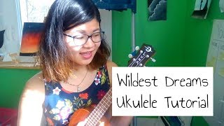 Wildest dreams (ukulele tutorial ...