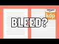 The #1 Question I Get Asked About Amazon KDP [Bleed or No Bleed?]