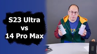 Сравнение Samsung Galaxy S23 Ultra и Apple iPhone 14 Pro Max