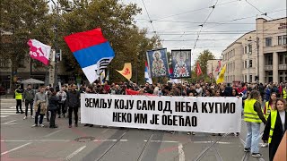 Uživo studentski protest u Beogradu