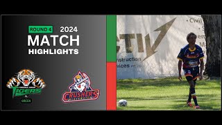 Emerald Tigers green v Blackwater Crushers U15 2024