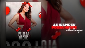 Pooja Hegde | Alight Motion - Badass XML | Pooja Hegde Alight Motion Free XML |