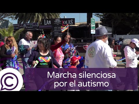 Marcha silenciosa exigió cambios a la Ley de Autismo