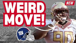 New York Giants Just Made A Curious Decision!