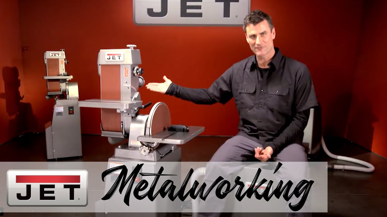 JET Belt & Disc Metal Finishing Machine With Open and Close