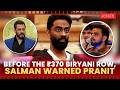 Before The ₹370 Biryani Controversy, Salman Khan Had Warned Pranit More About Crossing The Line