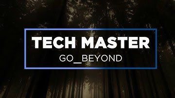 Welcome To Tech Master YouTube Intro | Modern Titles | After Effects | Motion Graphics