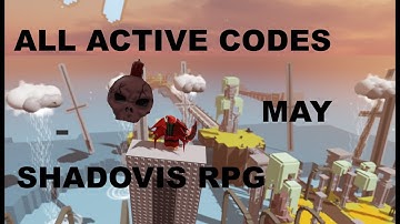 Shadovis Rpg all active codes may 2025