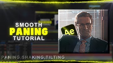 How to make Smooth Panning Tutorial I After Effects | Tutorial