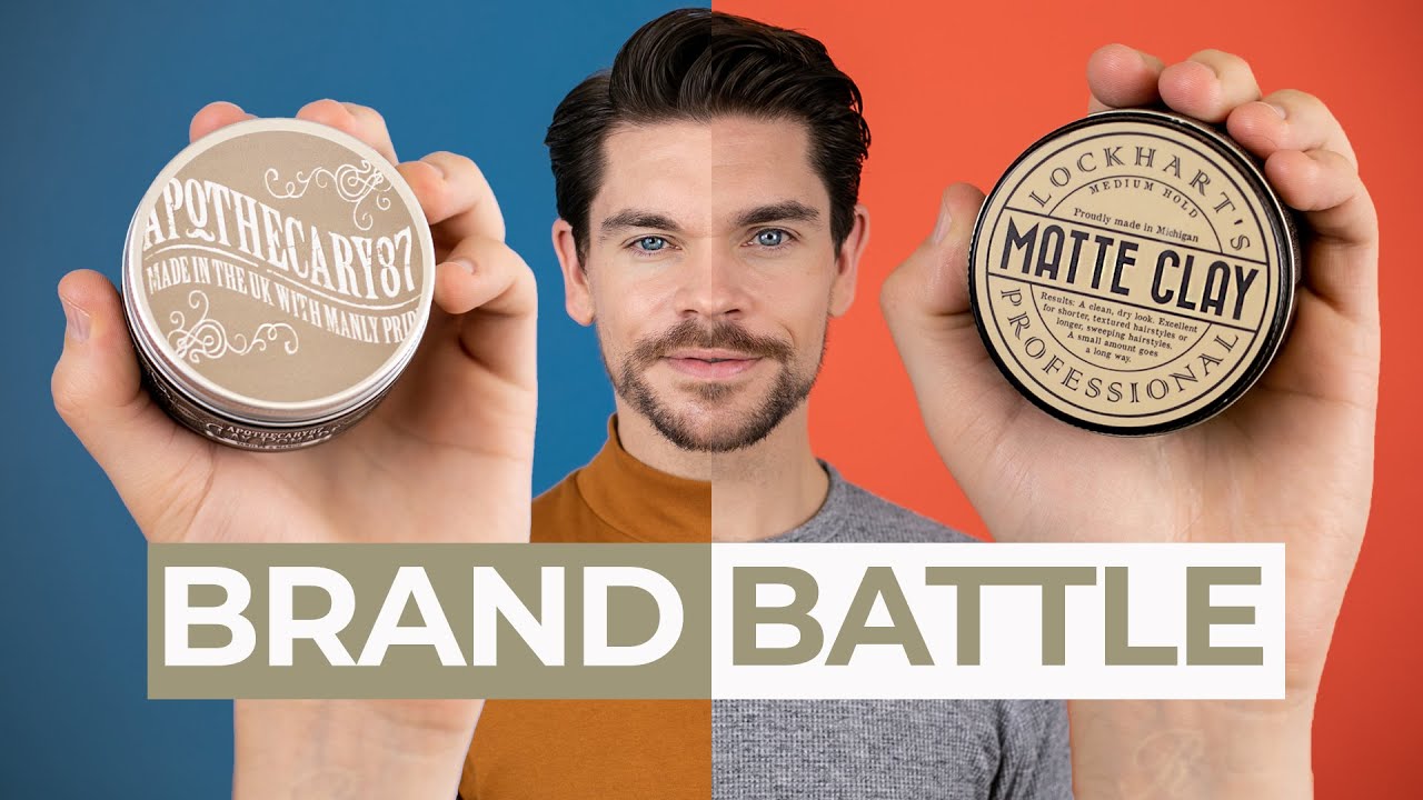 Apothecary 87 Clay Pomade vs. Lockhart’s Matte Clay | Brand Battle