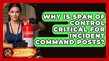 Why Is Span Of Control Critical For Incident Command Posts? - Inside the Firehouse