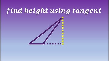 Find Height Using Tangent