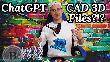 How to make ChatGPT Create a CAD Design for 3D Printing!