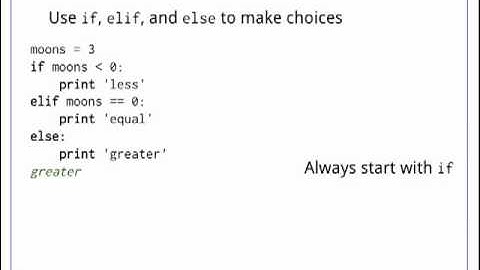 Python - Episode 3 - Control Flow