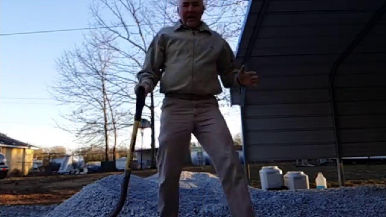 How to Spread Gravel YouTube