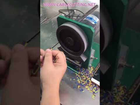 Wire Half-Stripping and Twisting Machine