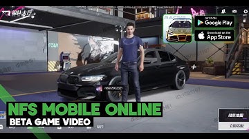 NFS Mobile Online - Beta Game Video #2