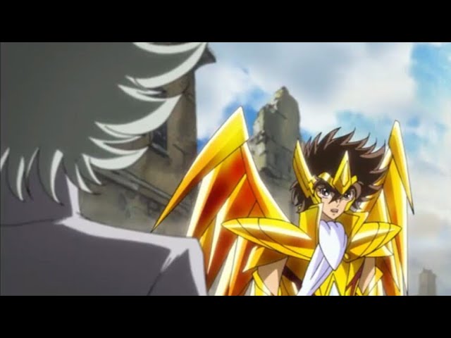 Os Cavaleiros do Zodíaco Omega (Seiya Vs Marte 13 anos atrás) Dublado BR 