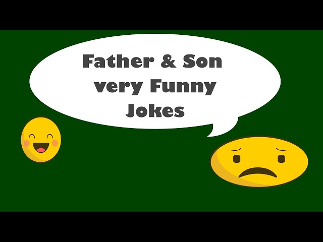 Very Funny Father And Son Jokes In English | Non-Stop Laughing - Youtube