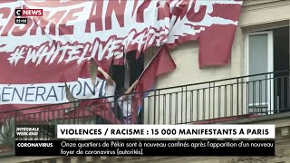 Violences et Racisme : 15 000 manifestants à Paris