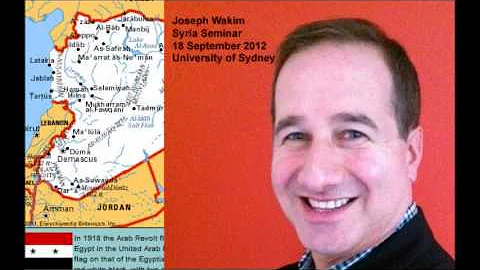 Joseph Wakim on the Syrian Conflict (audio)