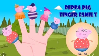 Peppa Pig Finger Family English Nursery Rhymes For Kids