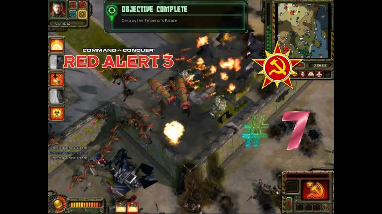 Red Alert 3 Soviet Campaign #7 - บุกญี่ปุ่น ลอบสังหารจักรพรรดิ - YouTube