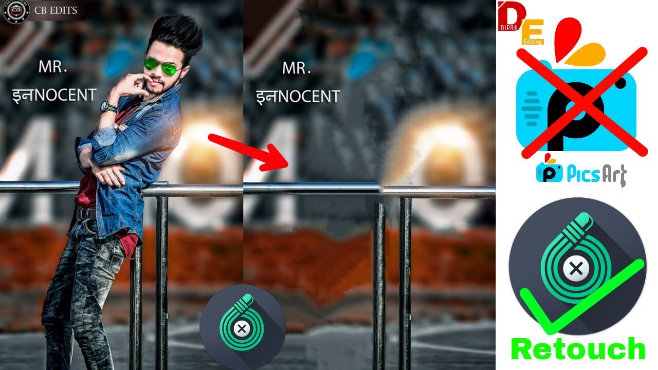 How To Use Touch Retouch App Ready CB Background Touch