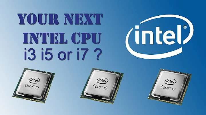 Difference between intel i3 i5 i7