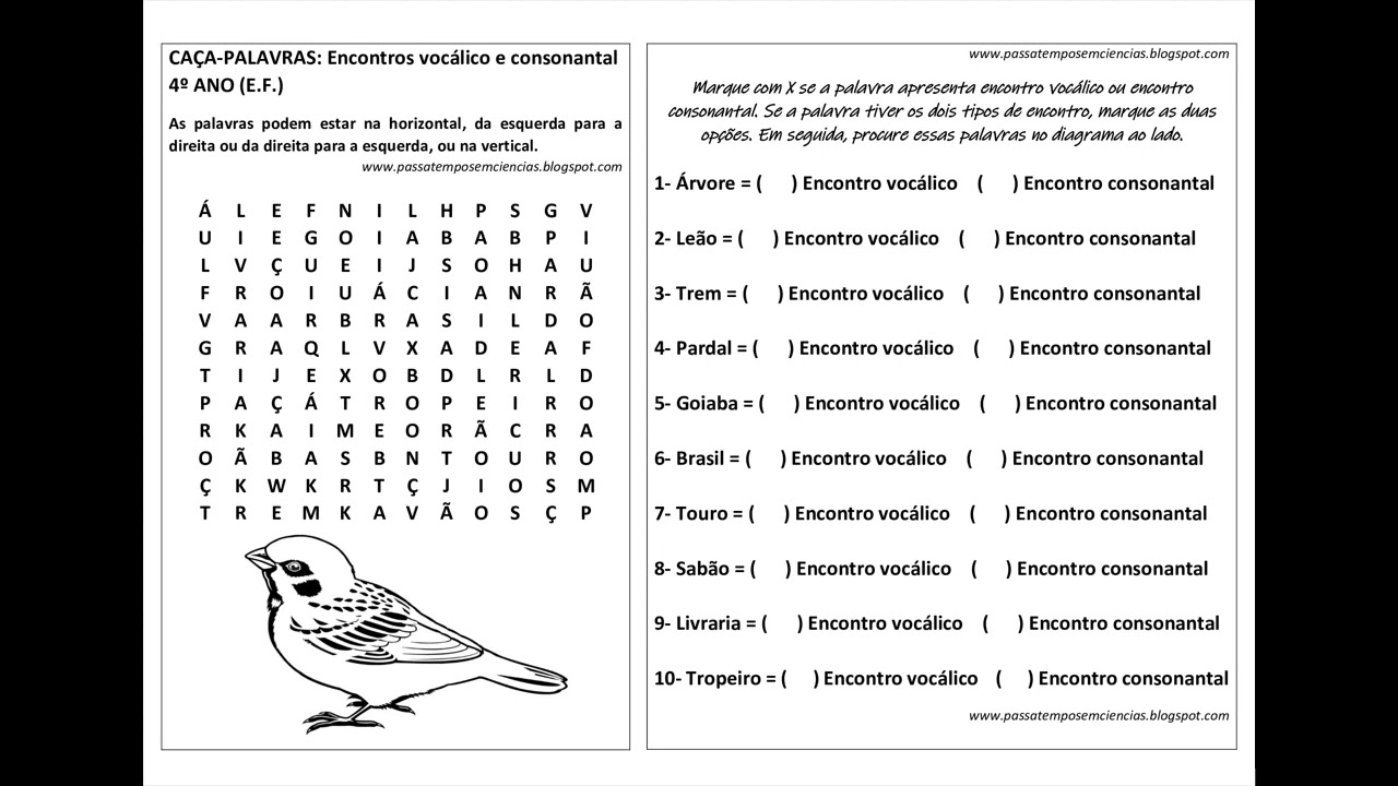 Caça Palavras Uma Palavra #1