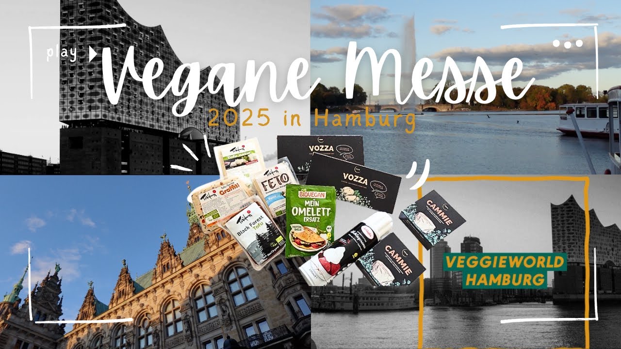 Veggie World 2025 Hamburg 🌱 ||  Food, Shopping, Sightseeing, Vegan