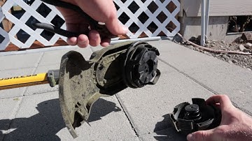 Replace Weed Trimmer String | Dewalt 60v Electric (DCST970)