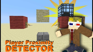 Player Proximity Detector [MCedit falling entity tutorial] in vanilla Minecraft 1.5