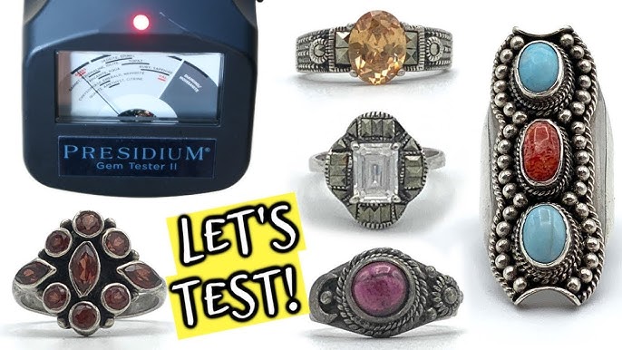 Presidium Gem Tester II (PGT II) Testing Diamond, Sapphire, Ruby, Amethyst,  and Calibrating 