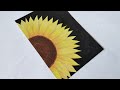 Sunflower painting for beginners  acrylic painting  priyav art