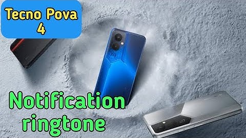 How To Change Notification Ringtone In Tecno Pova 4 , Tecno Pova 4  Mein Notification Ringtone