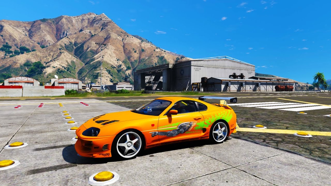 GTA V - Toyota Supra MK IV 1994 (Fast &amp; Furious) Walk-around HD (MVGA