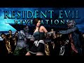 Jill valentine re3 in resident evil revelations  chris claire and barry  zombie mod