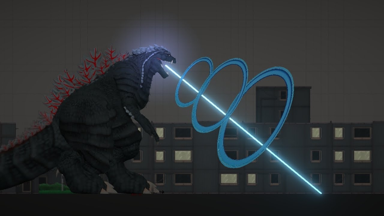 Godzilla ultima in melon playground sandbox