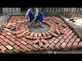 Use Bricks To Create A Beautiful Work Of Art As A Playground In The Garden - Garden Construction