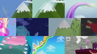 Every Single Adventure Time Opening (all at once)