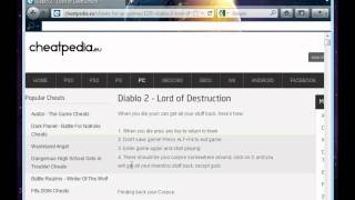 diablo -2 cheats- lord of destructionavi diablo -2 cheats- lord of destructionavi
